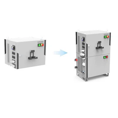Armoire compacte pour robot de soudage
